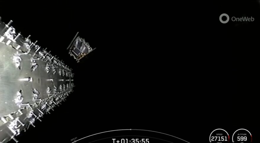 OneWeb在SpaceX任务后两次发射