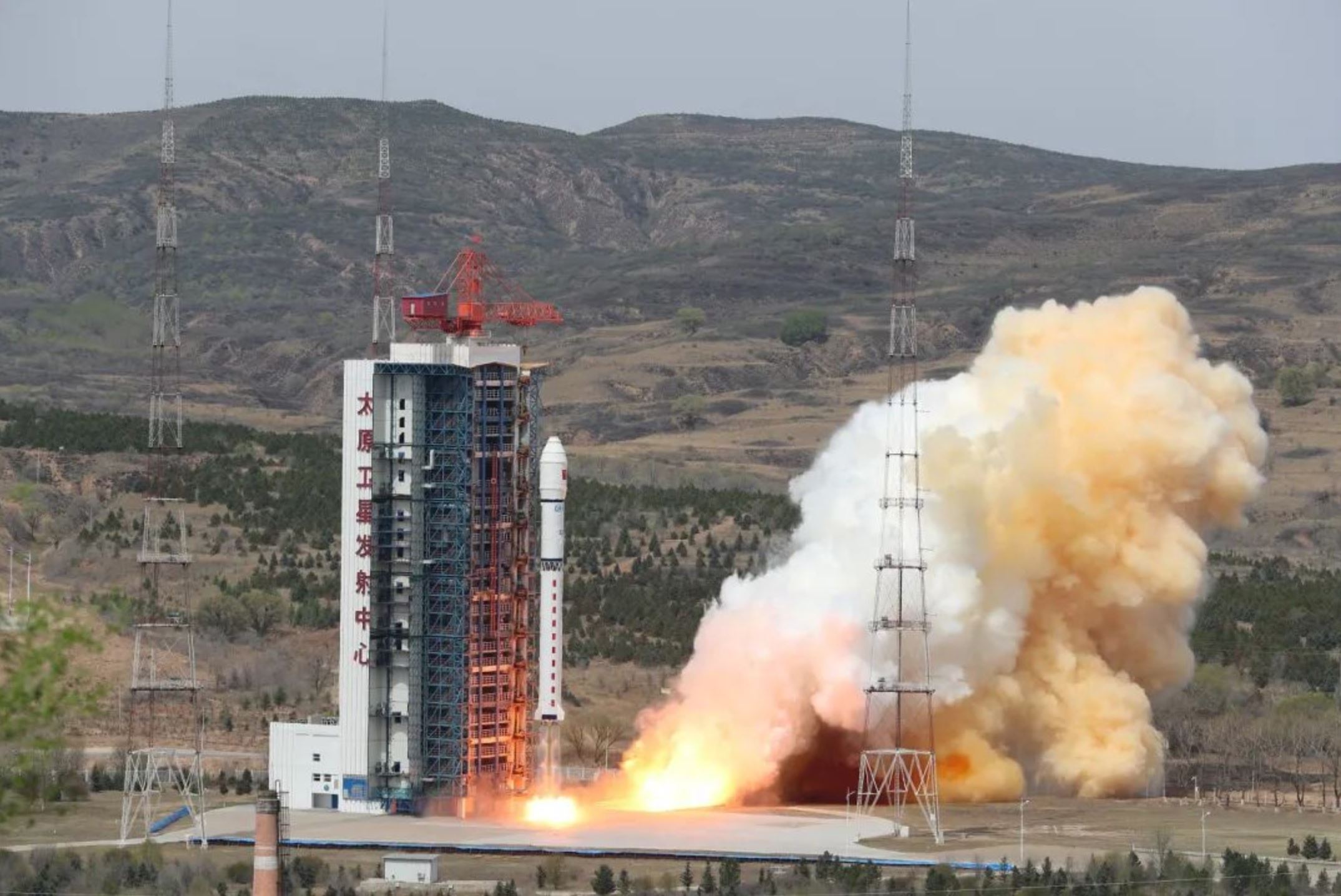 长光卫星展示了空间到地面的激光链路