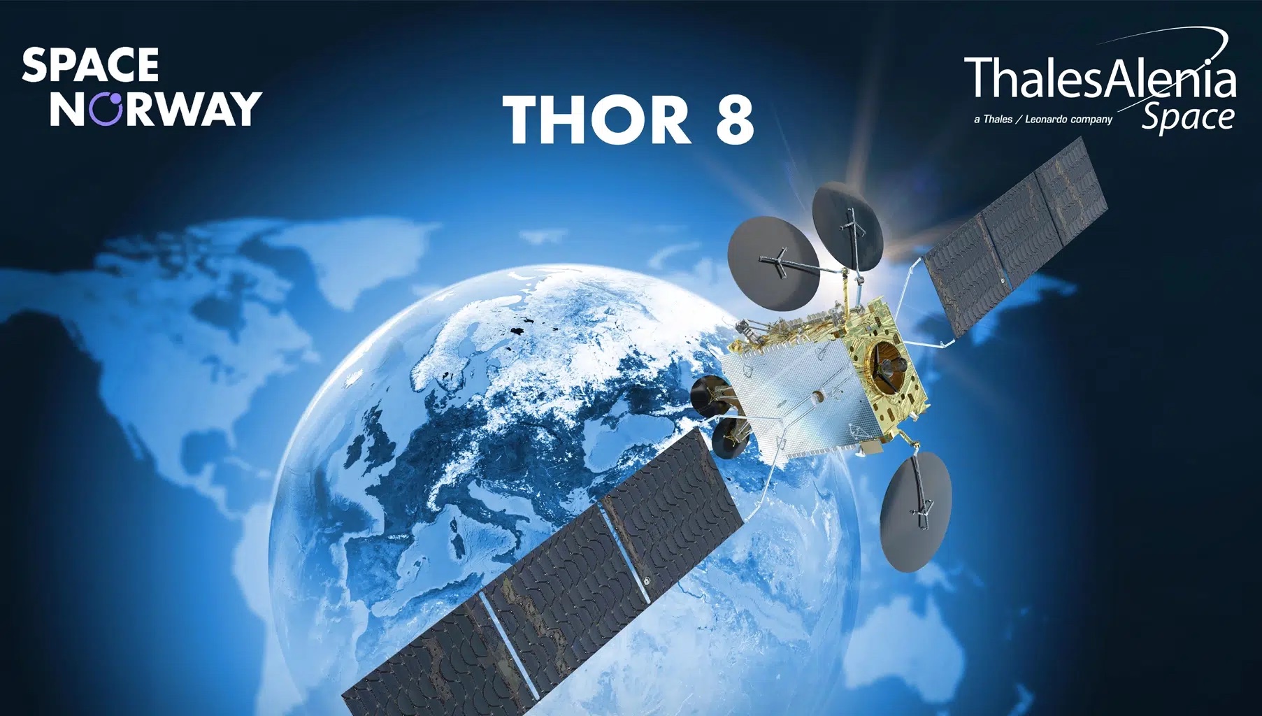 挪威航天局投资新卫星THOR 8