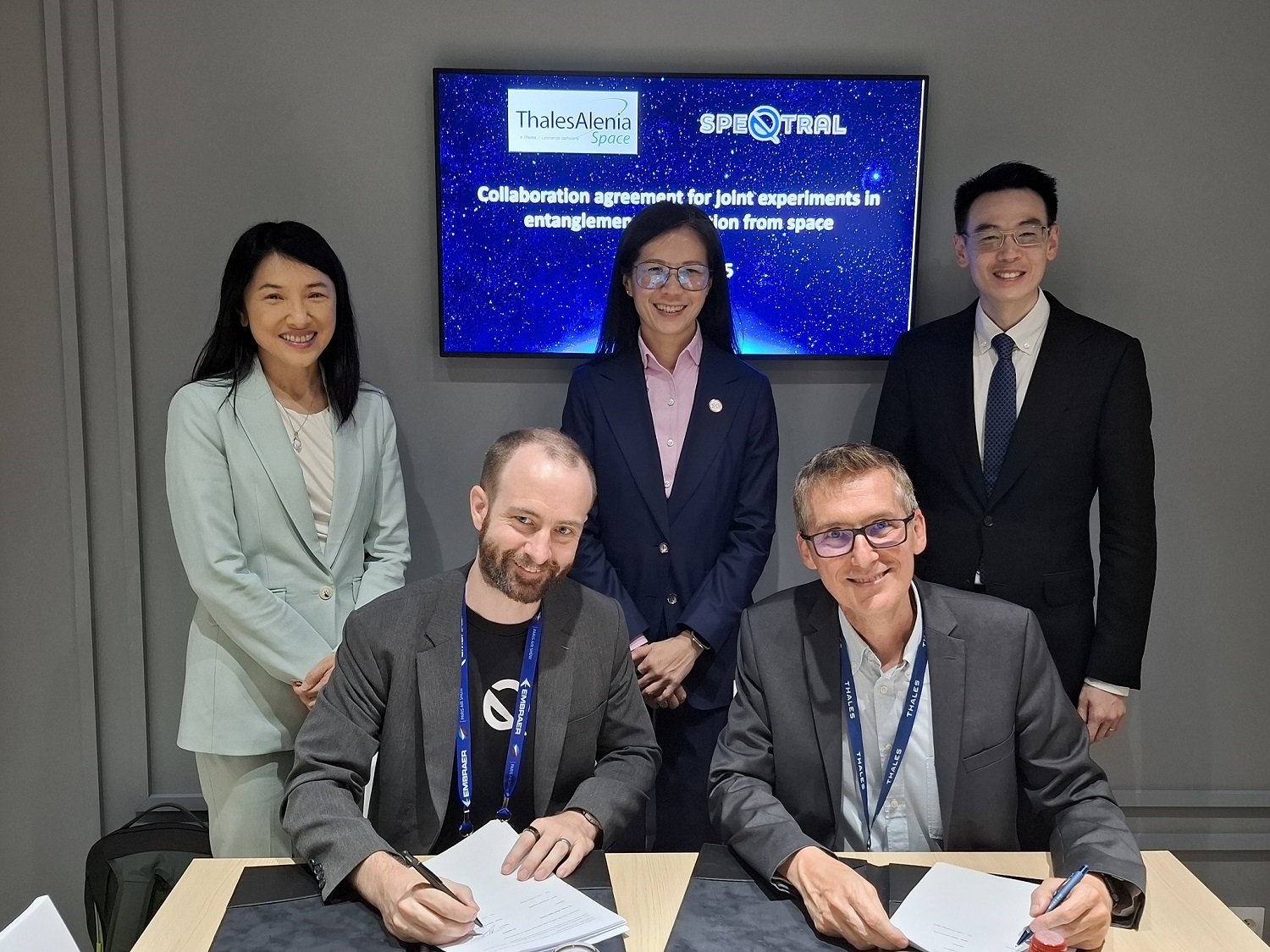 卫星量子通信：SpeQtral与泰雷兹阿莱尼亚宇航公司启动新实验阶段