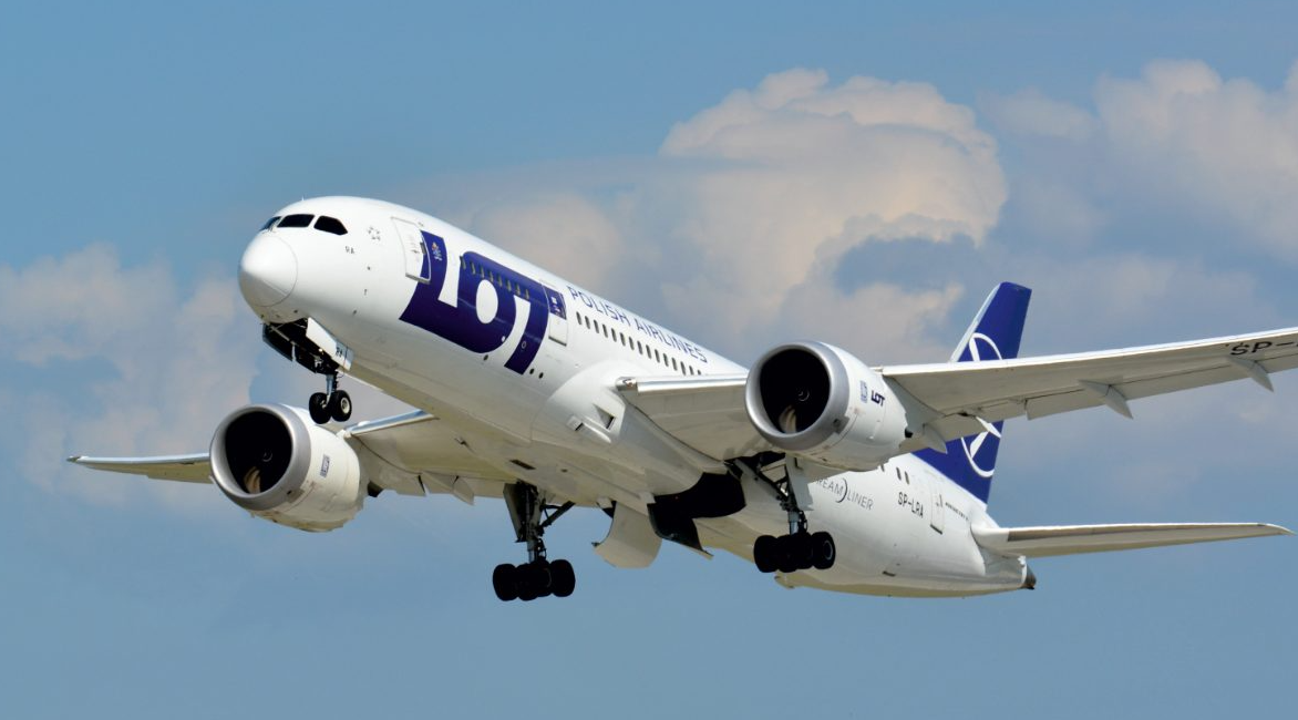 波兰航空公司LOT为波音787梦想飞机配备Viasat机上网络服务