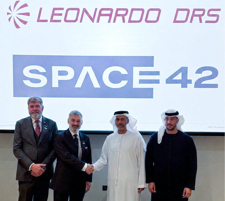 Space42与莱昂纳多DRS合作提升阿联酋国家安全